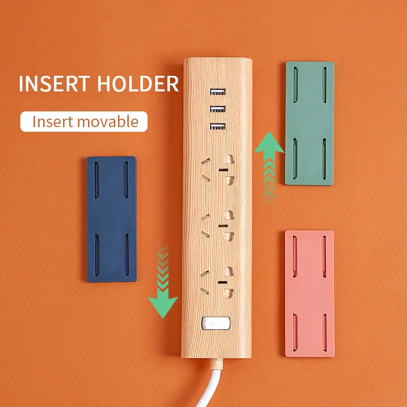 Punch-free Plug Sticker Fixing Device Self-adhesive Power Plug Cable Bracket Power Strip Holder Removable Wall Socket Hook New
Punch-free Plug Sticker Fixing Device Self-adhesive Power Plug Cable Bracket Power Strip Holder Removable Wall Socket Hook New