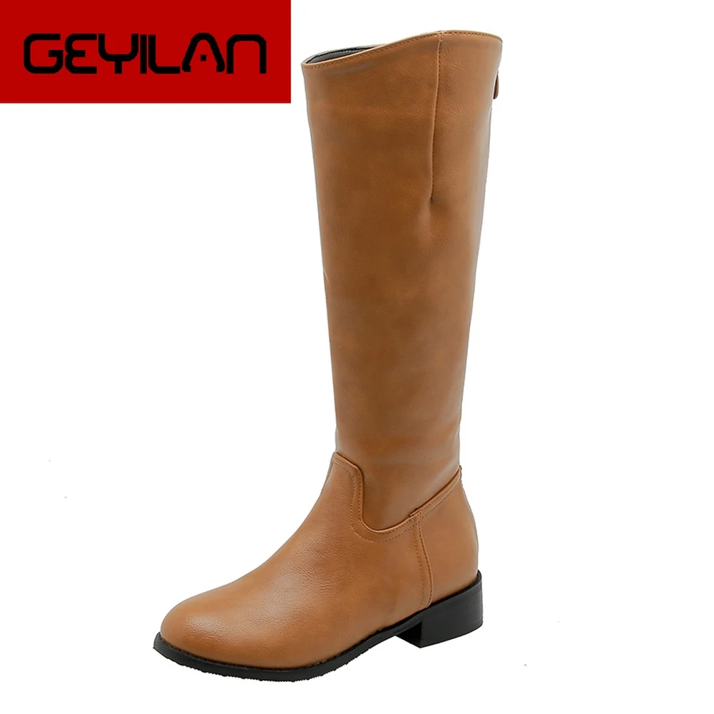 2019 Fashion Plus Size 46 Square Heel Mid Calf Boots Women Shoes Woman Winter Shoes Riding Boots
2019 Fashion Plus Size 46 Square Heel Mid Calf Boots Women Shoes Woman Winter Shoes Riding Boots