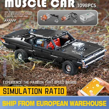 Technic Cars series APP remote control Ultimate Muscle Car Model building blocks compatible With MOC-17750 Toys For Kids Gifts
Technic Cars series APP remote control Ultimate Muscle Car Model building blocks compatible With MOC-17750 Toys For Kids Gifts