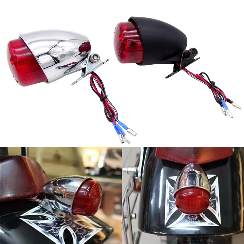 Universal 1 Pcs 12V Motorcycle LED Brake Stop Running Tail Rear Light For Cafe Racer Bobber Cruiser Chopper Custom
Universal 1 Pcs 12V Motorcycle LED Brake Stop Running Tail Rear Light For Cafe Racer Bobber Cruiser Chopper Custom