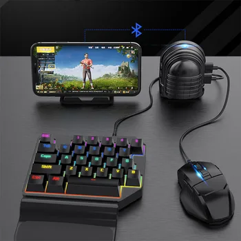 Pubg Gamepad Mobile Bluetooth Android PUBG Controller Mobile Controller Gaming Keyboard Mouse Converter For Android iOS
Pubg Gamepad Mobile Bluetooth Android PUBG Controller Mobile Controller Gaming Keyboard Mouse Converter For Android iOS