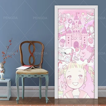 3D Print Sticker Artwork Anime Girl Castle Unicorn Picture Self Adhesive Decal Home Decoration Waterproof PVC Paper Door Poster
3D Print Sticker Artwork Anime Girl Castle Unicorn Picture Self Adhesive Decal Home Decoration Waterproof PVC Paper Door Poster