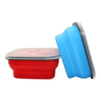 600ML Silicone Lunch Box Single Grid Collapsible Portable Food Storage Containers with Lid
600ML Silicone Lunch Box Single Grid Collapsible Portable Food Storage Containers with Lid