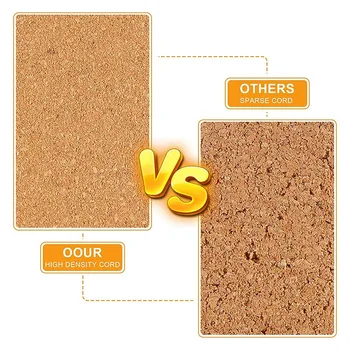 Cork Board Tiles 8 Pack With Full Sticky Back,Mini Wall Bulletin Boards,Pin Board-Decoration For Pictures,Photos,Notes,Goals,Dra
Cork Board Tiles 8 Pack With Full Sticky Back,Mini Wall Bulletin Boards,Pin Board-Decoration For Pictures,Photos,Notes,Goals,Dra