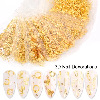 3D Nail Decorations Gold Silver Nail Studs Acrylic Star Moon Heart Hollow DIY Nail Art Gems 3D Nail Accessories
3D Nail Decorations Gold Silver Nail Studs Acrylic Star Moon Heart Hollow DIY Nail Art Gems 3D Nail Accessories