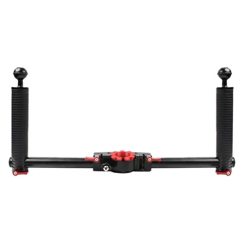 PULUZ PU270 Dual Handle Handheld Grip Aluminum Alloy Camera Stabilizer for DJI RONIN-S for MOZA/ZhiYun/FeiyuTech Handheld Gimbal
PULUZ PU270 Dual Handle Handheld Grip Aluminum Alloy Camera Stabilizer for DJI RONIN-S for MOZA/ZhiYun/FeiyuTech Handheld Gimbal