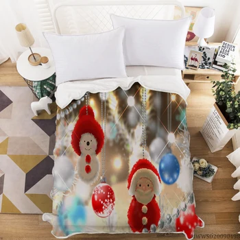 Home Textile Christmas Design Blanket 3D Creative Pattern Print Blanket Modern Home Bed Set Bedroom Decoration For All Seasons
Home Textile Christmas Design Blanket 3D Creative Pattern Print Blanket Modern Home Bed Set Bedroom Decoration For All Seasons