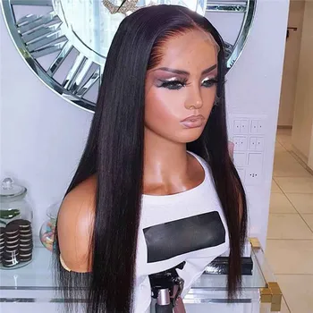 5*5 Silk Base Wig with PU Natural Hairline Long Straight Lace Front Human Hair Wigs with Baby Hair Bleached Knots Small Cap
5*5 Silk Base Wig with PU Natural Hairline Long Straight Lace Front Human Hair Wigs with Baby Hair Bleached Knots Small Cap