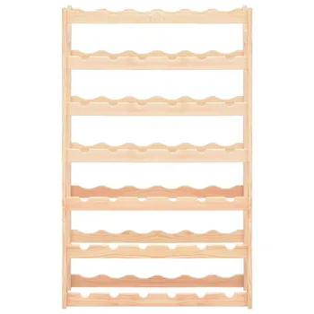 Wine Rack Pine Wood Wine Holder 42 Bottles Rack Multi-Tier Glass Display Storage Stand Stable & Elegant Living Room Decorative 
Wine Rack Pine Wood Wine Holder 42 Bottles Rack Multi-Tier Glass Display Storage Stand Stable & Elegant Living Room Decorative