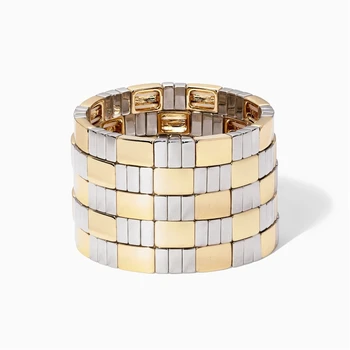 KSRA 2019 Charm Bracelets Tile Bracelets Unisex Couple Friendship Bracelets Popular Fashion Out Must-have Alloy Bracelet
KSRA 2019 Charm Bracelets Tile Bracelets Unisex Couple Friendship Bracelets Popular Fashion Out Must-have Alloy Bracelet