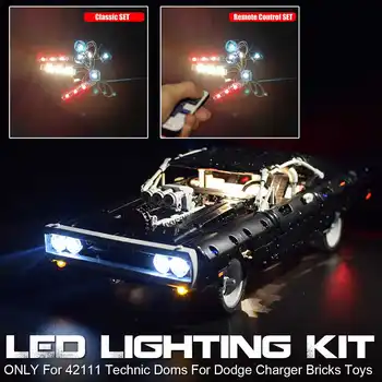 DIY LED Lighting Kit for 42111 Technic for Doms for Dodge Charger Car Bricks Toy (Model Not Included) Lighting Set
DIY LED Lighting Kit for 42111 Technic for Doms for Dodge Charger Car Bricks Toy (Model Not Included) Lighting Set