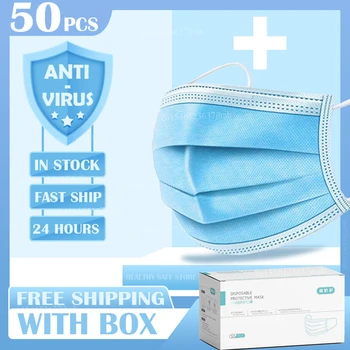 Anti-Pollution 3 Laye Mask dust protection Masks Disposable Face Masks Elastic Ear Loop Disposable Dust Filter Safety Mask
Anti-Pollution 3 Laye Mask dust protection Masks Disposable Face Masks Elastic Ear Loop Disposable Dust Filter Safety Mask