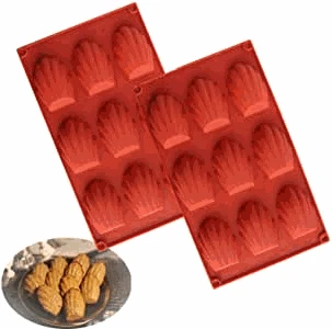 1Pc Mini Madeleine Cake Mold Shell Shape Silicone Mold Baking Tool Wine Red 9 Cavity Non-stick Easy Release
1Pc Mini Madeleine Cake Mold Shell Shape Silicone Mold Baking Tool Wine Red 9 Cavity Non-stick Easy Release