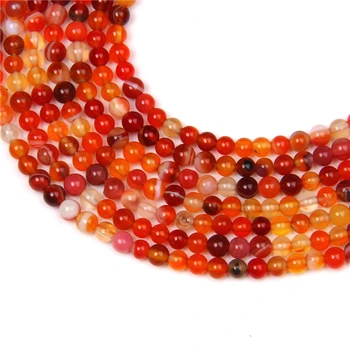 4MM mini Orange red striped agates beads loose natural gem stone bead for jewelry making diy handmade bracelet earring necklace
4MM mini Orange red striped agates beads loose natural gem stone bead for jewelry making diy handmade bracelet earring necklace