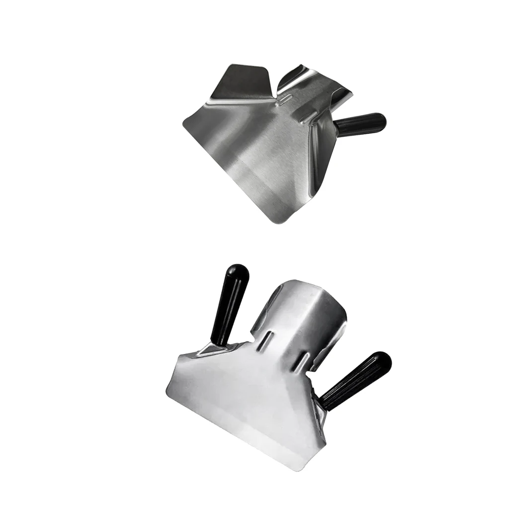Stainless Steel Chip Scoop Food French Fries Shovel Fry Scoop 2 Types Stainless Steel Chip Scoop Food French Fries Shovel Fry Scoop 2 Types