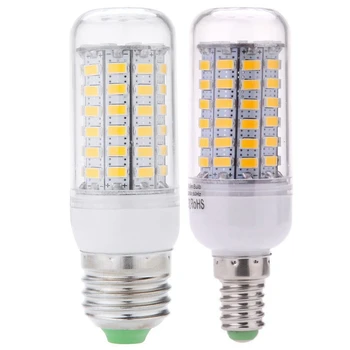 

Hot Sale 2 Pcs 5730 SMD 69 LED Corn Light Energy Saving Lamp 360 Degree Warm White 200 - 240V, E27 5W & E14 10W