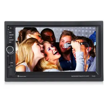 7020G Car Audio Stereo MP5 Player with Rearview Camera 7 inch Touch Screen GPS Navigation FM Function
7020G Car Audio Stereo MP5 Player with Rearview Camera 7 inch Touch Screen GPS Navigation FM Function