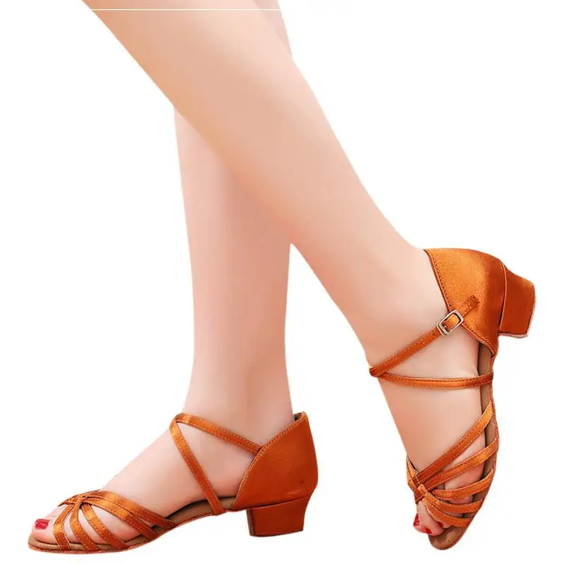 Girls Dance Shoes Satin Latin Shoes Low Heel Tango Rumba Salsa Ballroom Latino Dance Shoes For Women
Girls Dance Shoes Satin Latin Shoes Low Heel Tango Rumba Salsa Ballroom Latino Dance Shoes For Women