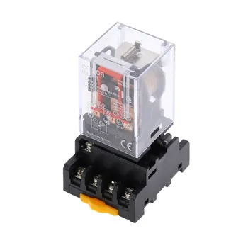MK3P-I MK3P Intermediate relay small electromagnetic relay DC12V DC24V AC110V AC220V with base 11PIN
MK3P-I MK3P Intermediate relay small electromagnetic relay DC12V DC24V AC110V AC220V with base 11PIN