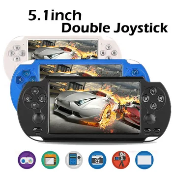 10pcs version X9 Plus Handheld Game Player 5.1 Inch HD Screen 8G ROM Built in 1000 Games TV Output Multimedia Video Game Console
10pcs version X9 Plus Handheld Game Player 5.1 Inch HD Screen 8G ROM Built in 1000 Games TV Output Multimedia Video Game Console