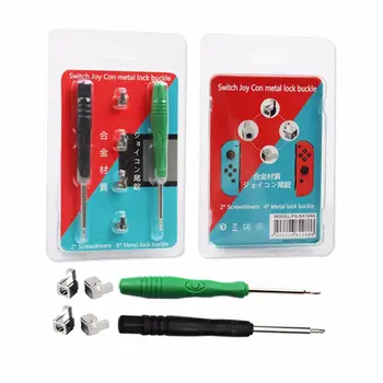 1Set Alloy Buckle Lock Kit with Screwdrivers for Switch Joy-Con Repair Tool Part
1Set Alloy Buckle Lock Kit with Screwdrivers for Switch Joy-Con Repair Tool Part