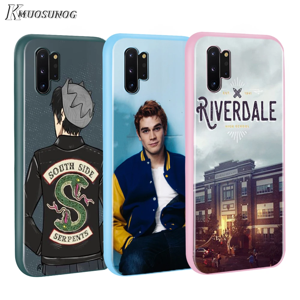 

Riverdale South Side Serpents Baseus Candy Color Cover for Samsung Galaxy Note 10 9 8 S11 S10 S9 S8 S7 Plus Edge Phone Case