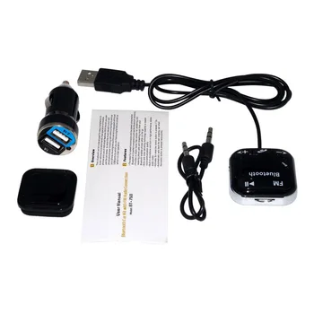 Wireless Bluetooth Car Kit FM Transmitter MP3 Player w/ USB SD LCD Remote Handsfree Support TF Card
Wireless Bluetooth Car Kit FM Transmitter MP3 Player w/ USB SD LCD Remote Handsfree Support TF Card