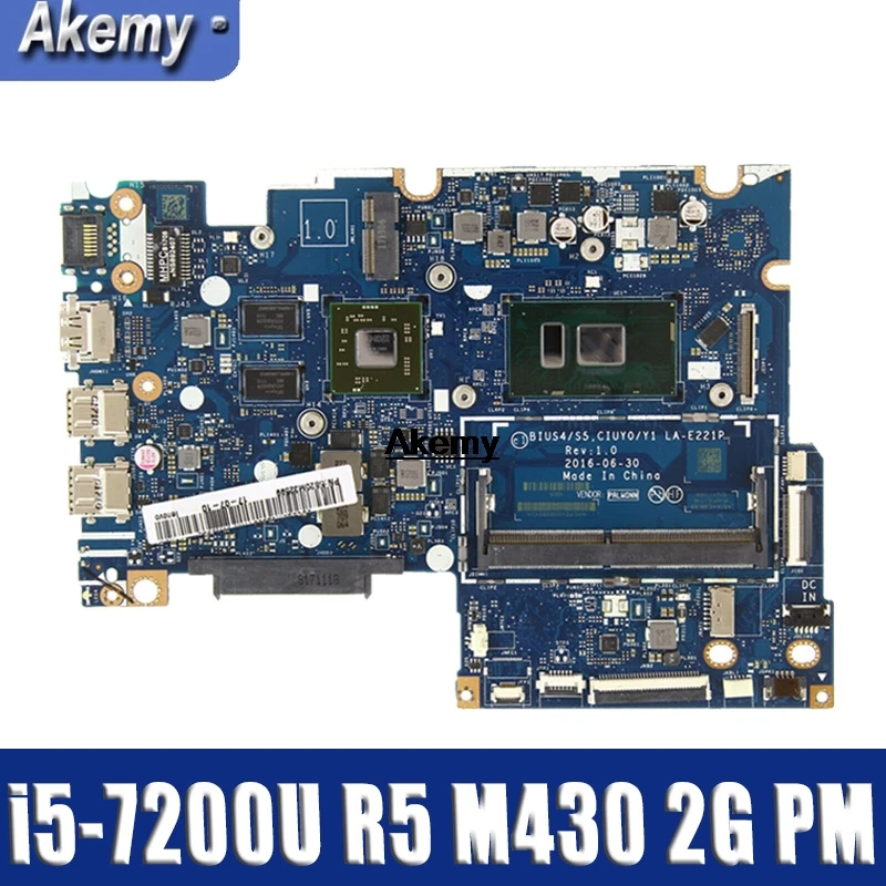 For Lenovo Yoga510-14ikb flex-4-1480 notebook PC motherboard i5-7200U R5 M430 2G solo display la-e221p 100% test OK
For Lenovo Yoga510-14ikb flex-4-1480 notebook PC motherboard i5-7200U R5 M430 2G solo display la-e221p 100% test OK