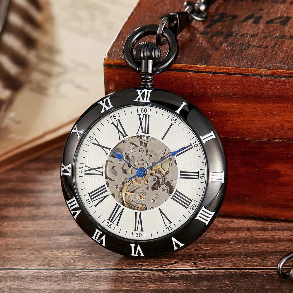 Antique Steampunk Vintage Roman Numerals Quartz Pocket Watch Hand-winding Necklace Pendant Clock Chain Men's Women
Antique Steampunk Vintage Roman Numerals Quartz Pocket Watch Hand-winding Necklace Pendant Clock Chain Men's Women