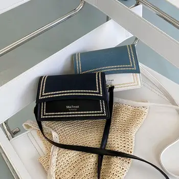 Fashion Lattice Pattern PU Crossbody Handbag For Women Casual Hit Color Leather Female Small Square Flap Shoulder Messenger Bags
Fashion Lattice Pattern PU Crossbody Handbag For Women Casual Hit Color Leather Female Small Square Flap Shoulder Messenger Bags
