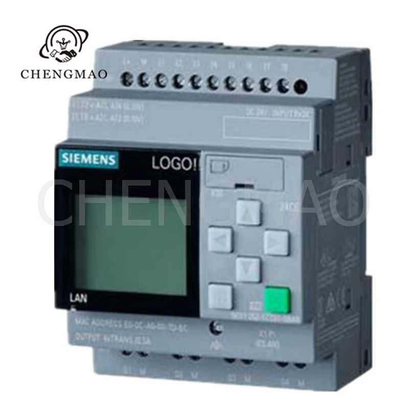 Siemens PLC LOGO Module 8 12/24RCE 6ED1052-1MD08-0BA0 PLC HMI Touch Screen Panel Expansion Logic Module
Siemens PLC LOGO Module 8 12/24RCE 6ED1052-1MD08-0BA0 PLC HMI Touch Screen Panel Expansion Logic Module