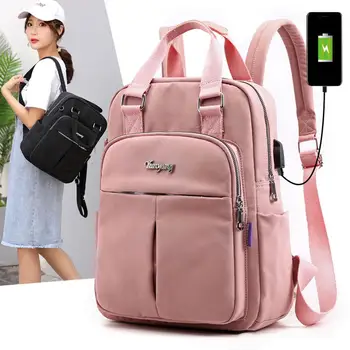 Backpack Bags For Women 2020 Both Shoulders Laptop Backpacks Waterproof Hiking Travel Organizer USB Charging Print Canvas Bag
Backpack Bags For Women 2020 Both Shoulders Laptop Backpacks Waterproof Hiking Travel Organizer USB Charging Print Canvas Bag