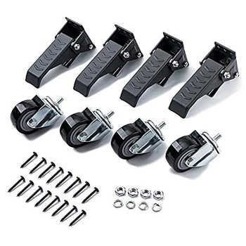 4 Sets Mobile Caster Work Bench Caster Locking Casters Table Vise Castors Mobile Base Accessories Kit
4 Sets Mobile Caster Work Bench Caster Locking Casters Table Vise Castors Mobile Base Accessories Kit
