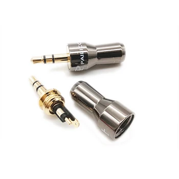 4PCS HIFI Budweiser gold plated 3.5mm dual channel plug 3.5 earphone stereo headset mobile phone audio plug connector terminal 
4PCS HIFI Budweiser gold plated 3.5mm dual channel plug 3.5 earphone stereo headset mobile phone audio plug connector terminal