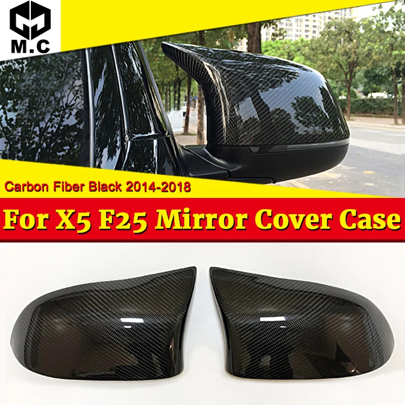 F25 Mirror Cover Left and Right Driving Carbon Fiber Black Fit For BMW X series F25 Side Door Mirror Wing 1:1 Replacement 14-18
F25 Mirror Cover Left and Right Driving Carbon Fiber Black Fit For BMW X series F25 Side Door Mirror Wing 1:1 Replacement 14-18