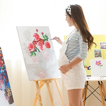 DIY Customized Paint By Numbers Canvas Beautiful Painting Surprise Birthday Christmas Gift 40X50cm with Frame Home Decoration
DIY Customized Paint By Numbers Canvas Beautiful Painting Surprise Birthday Christmas Gift 40X50cm with Frame Home Decoration