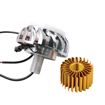 Hi/Lo Beam Super Bright Motorcycle LED Headlight 12V-85V LED Fog Spot Head Light Dual Angel Devil Eye
Hi/Lo Beam Super Bright Motorcycle LED Headlight 12V-85V LED Fog Spot Head Light Dual Angel Devil Eye