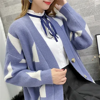 9289 real photo new diamond block loose sweater cardigan coat 45 -- 1st floor, 11 rows, 1 shelf
9289 real photo new diamond block loose sweater cardigan coat 45 -- 1st floor, 11 rows, 1 shelf