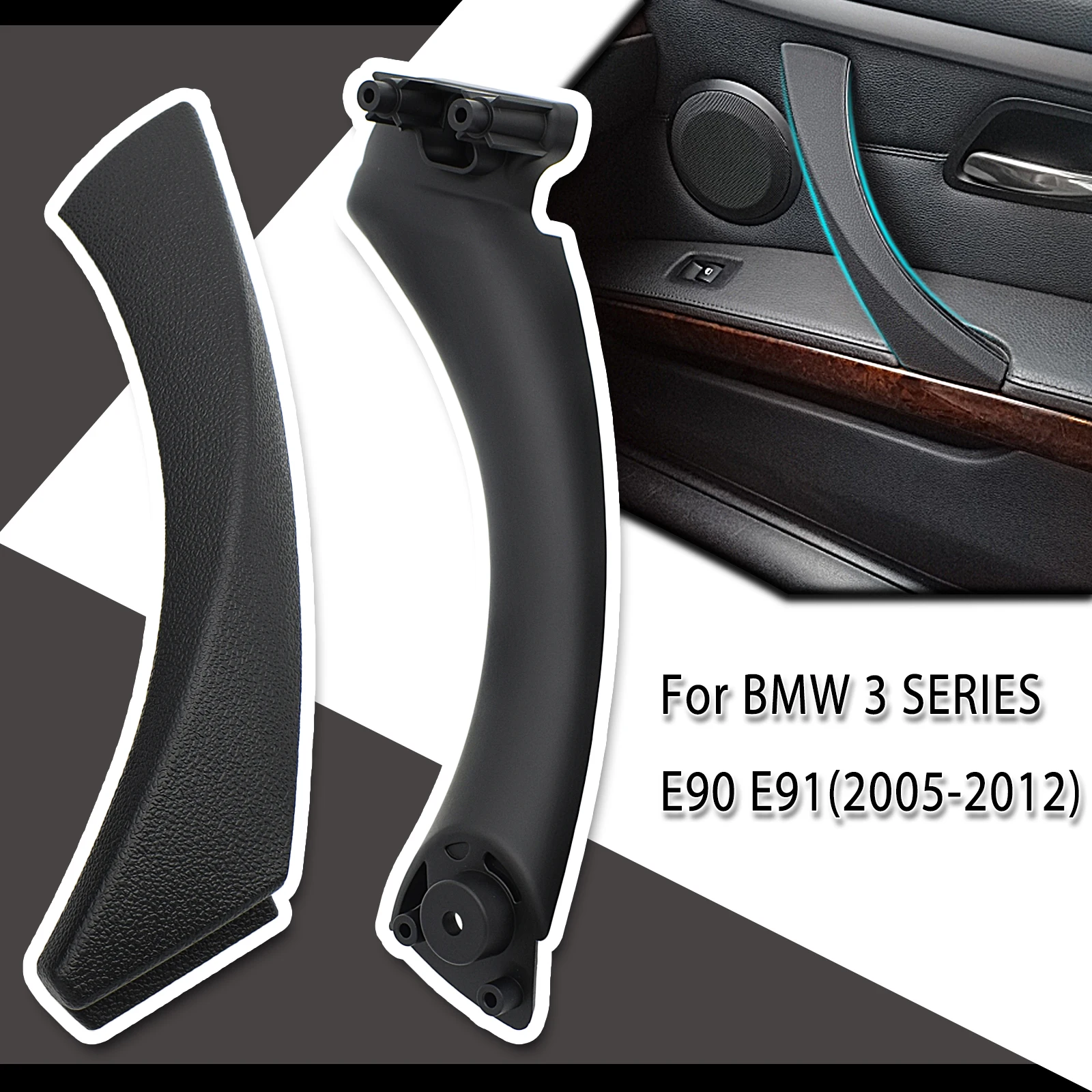 

Для BMW 3 серии E90 E91 316 318 320 325 328 51419150340 внутренняя дверная ручка автомобиля панель Натяжная отделка крышка внутренние запасные части