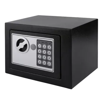4.6L Strongbox Solid Steel Electronic Safe Box With Digital Keypad Lock Strongbox Mini Lockable Money Cash Jewelry Storage Box
4.6L Strongbox Solid Steel Electronic Safe Box With Digital Keypad Lock Strongbox Mini Lockable Money Cash Jewelry Storage Box