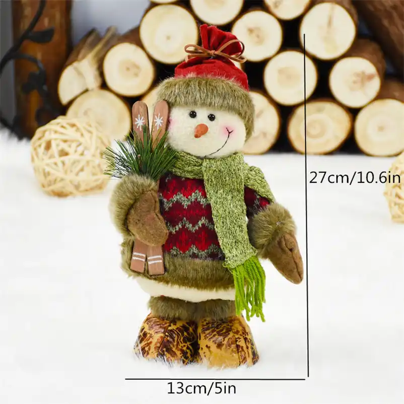 gift santa claus snowman elk figures navidad doll christmas