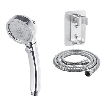 Shower Head Hand Shower 3 Spray Types High Pressure Handheld High Pressure with Stop Button Water Saving Shower Head
Shower Head Hand Shower 3 Spray Types High Pressure Handheld High Pressure with Stop Button Water Saving Shower Head