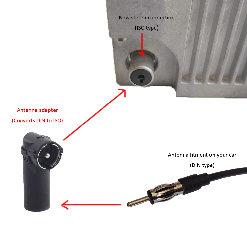 Universal New Car Radio Stereo Antenna 