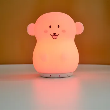 Silicone Monkey Music Lamp Wireless Bluetooth Speaker LED Night Light USB Rechargeable Bedroom Bedside Lanp for Children Baby
Silicone Monkey Music Lamp Wireless Bluetooth Speaker LED Night Light USB Rechargeable Bedroom Bedside Lanp for Children Baby