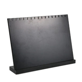 New Retro Wood Necklace Display Stand Wooden Jewelry Organizer Shows Retail Shelf 16 Hooks
New Retro Wood Necklace Display Stand Wooden Jewelry Organizer Shows Retail Shelf 16 Hooks