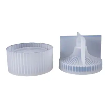 DIY Storage Box Making Crystal Epoxy Molds Round Stripe Jewelry Holder Case Silicone Mold
DIY Storage Box Making Crystal Epoxy Molds Round Stripe Jewelry Holder Case Silicone Mold