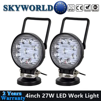 SKYWORLD 2X 4inch Round LED Light Bar With Magnetic Base Portable 27W Offroad Driving Work Lamp For Truck SUV ATV 4X4 Tractor
SKYWORLD 2X 4inch Round LED Light Bar With Magnetic Base Portable 27W Offroad Driving Work Lamp For Truck SUV ATV 4X4 Tractor