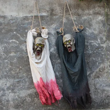 Halloween Hanging Ghost Festival Decoration Supplies Electric Toys Haunted House Prank Props Luminous Eyes Pendant Dolls
Halloween Hanging Ghost Festival Decoration Supplies Electric Toys Haunted House Prank Props Luminous Eyes Pendant Dolls