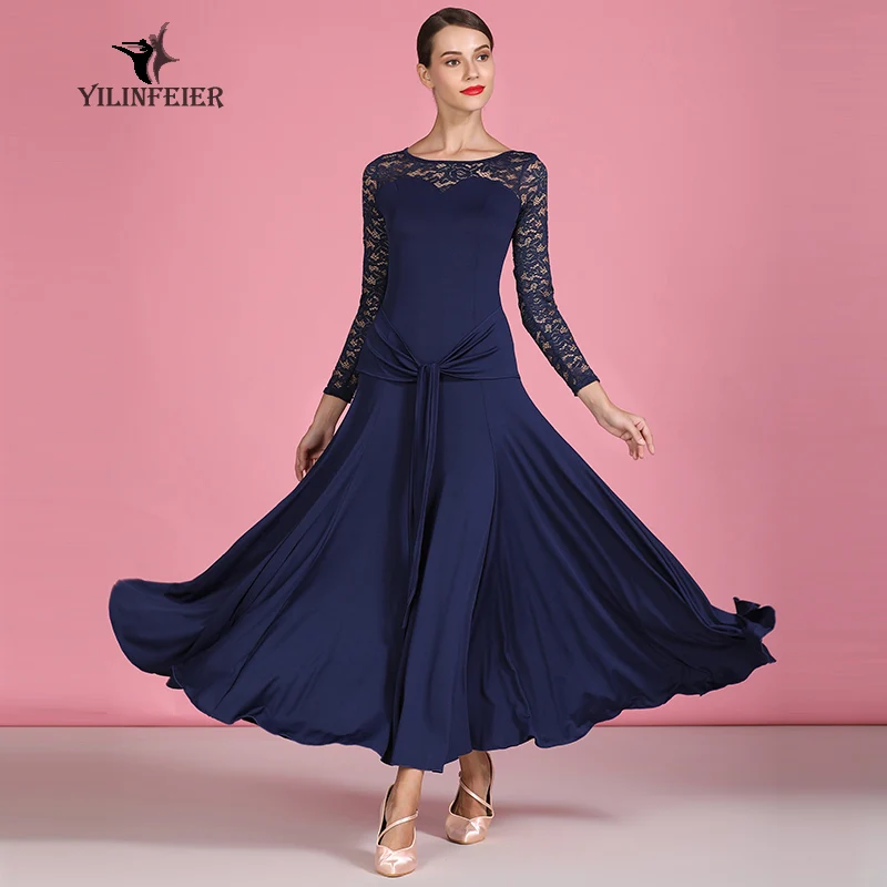 New ballroom dance competition dress dance ballroom waltz dresses standard dance dress women ballroom dress S9064
New ballroom dance competition dress dance ballroom waltz dresses standard dance dress women ballroom dress S9064