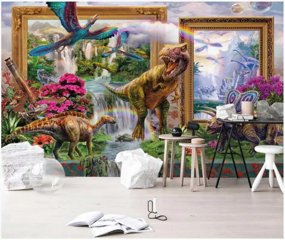 WDBH 3d wallpaper custom photo mural Hand painted forest park dinosaur rainbow home decor living room wallpaper for walls 3 d
WDBH 3d wallpaper custom photo mural Hand painted forest park dinosaur rainbow home decor living room wallpaper for walls 3 d